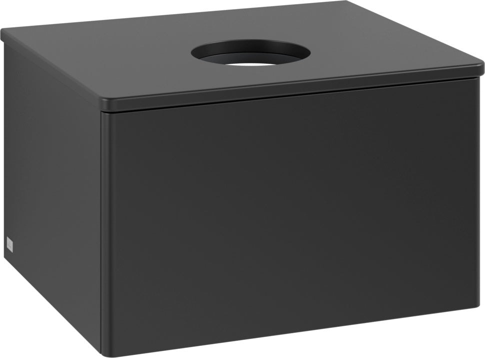Villeroy & Boch Antao Waschbeckenunterschrank 600 mm Anthracite Matt Lacquer mit LED-Beleuchtung