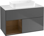 anthrazit / Mitteldichte Faserplatte (MDF) / F651G N
