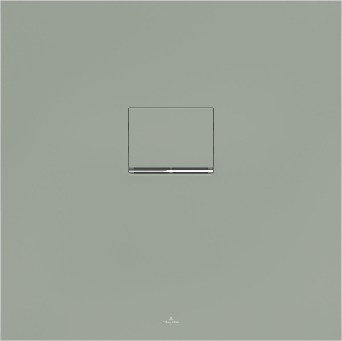 Villeroy & Boch Squaro Infinity Duschwanne 800x800mm Morning Green – Quaryl, matt, Antirutsch C