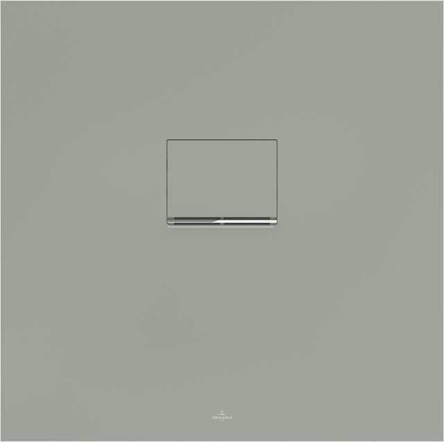 Villeroy & Boch Squaro Infinity Duschwanne 800x800mm Morning Green – Quaryl, matt, Antirutsch C