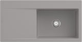 Villeroy & Boch Einbauspüle Subway Style 60 Weiß Alpin CeramicPlus 1000 mm
