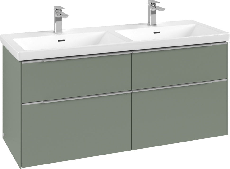 Villeroy & Boch Waschtischunterschrank Subway 3.0 C 568L0 1272 mm Brilliant White mit LED