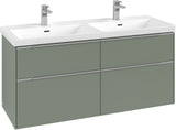 Villeroy & Boch Waschtischunterschrank Subway 3.0 C 568L0 1272 mm Brilliant White mit LED