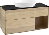 Villeroy & Boch Finion Waschtischunterschrank FA72GFGF 1200 mm Glossy White Lacquer mit LED-Beleuchtung