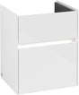 Villeroy & Boch Waschtischunterschrank Collaro C006 Glossy White 460 mm mit LED-Beleuchtung
