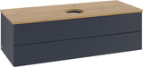 Villeroy & Boch Antao Waschbeckenunterschrank 1200 mm Anthrazit mit LED-Beleuchtung