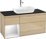 Villeroy & Boch Finion Waschtischunterschrank 1200 mm Glossy White Lacquer mit Beleuchtung