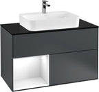 blau / Mitteldichte Faserplatte (MDF) / G362GF