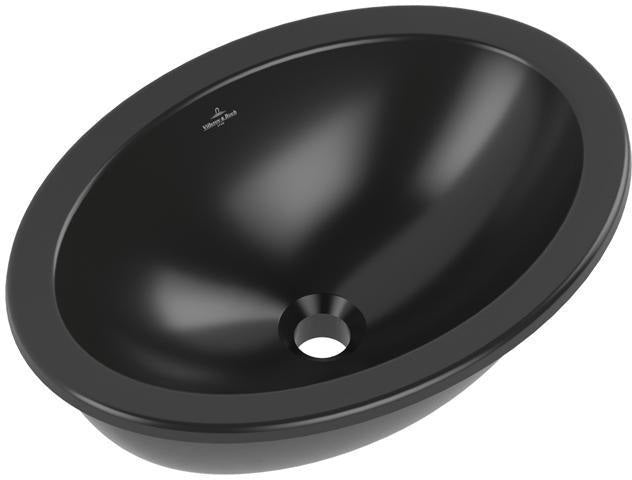 Villeroy & Boch Loop & Friends Unterbauwaschbecken 485x325mm TitanCeram Ebony CeramicPlus