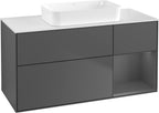 anthrazit / Mitteldichte Faserplatte (MDF) / G711G K