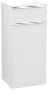 Villeroy & Boch Seitenschrank VENTICELLO 404x866x372 mm Eiche matt – wandhängend mit Soft-Close