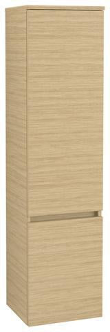 Villeroy & Boch Legato Hochschrank 400 mm Glossy White – Wandhängend, 2 Türen, Soft-Close