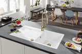 Villeroy & Boch Siluet 50 flat Flächenbündige Spüle 880x490mm Weiß Alpin CeramicPlus