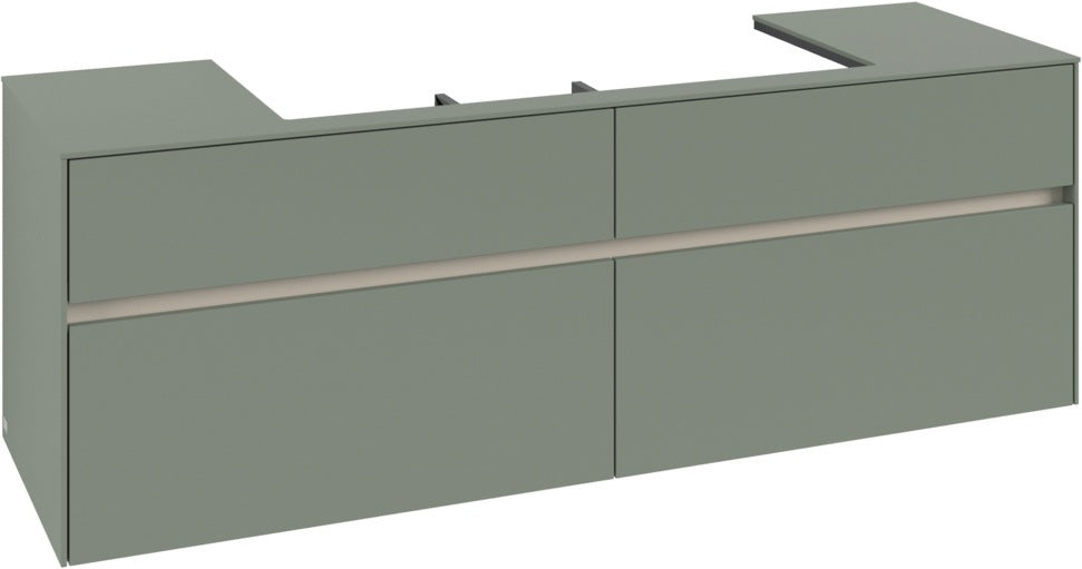 Villeroy & Boch Waschtischunterschrank Collaro C031 1600 mm White Oak mit SoftClosing
