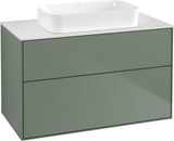 Villeroy & Boch Finion Waschtischunterschrank 1000 mm Glossy White Lack mit SoftClosing