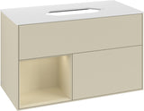 Villeroy & Boch Finion Waschtischunterschrank 1000 mm Glossy White Lacquer – mit LED-Beleuchtung & SoftClosing