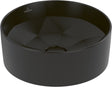 Villeroy & Boch Aufsatzwaschbecken Octagon 5A5640 Rund Pure Black CeramicPlus 418 mm