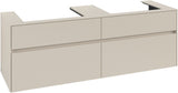 Villeroy & Boch Waschbeckenunterschrank Collaro C024 B0 1600 mm Cashmere Grey mit Beleuchtung