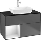 anthrazit / Mitteldichte Faserplatte (MDF) / G772M T