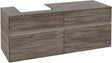 Villeroy & Boch Waschbeckenunterschrank Collaro C074B0 1400mm Stone Oak mit Beleuchtung