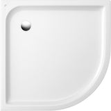 Villeroy & Boch Viertelkreis-Duschwanne O.novo Plus 6213C3 800x800x60mm Weiß Alpin mit Antirutsch
