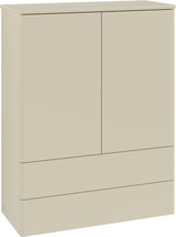 Villeroy & Boch Antao Highboard L47000 – 814 mm, Glossy White Lacquer, LED-Beleuchtung