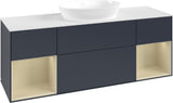 Villeroy & Boch Finion Waschtischunterschrank GD01GF 1600 mm Glossy White Lacquer mit Beleuchtung
