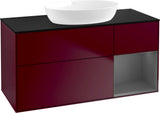 Villeroy & Boch Finion Waschtischunterschrank FA72GFGF 1200 mm Glossy White Lacquer mit LED-Beleuchtung