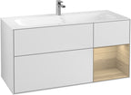 weiß / Mitteldichte Faserplatte (MDF) / F070P C 1196x591x498mm White Matt