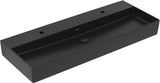 Villeroy & Boch Wandwaschbecken Memento 2.0 1200x470mm Pure Black CeramicPlus