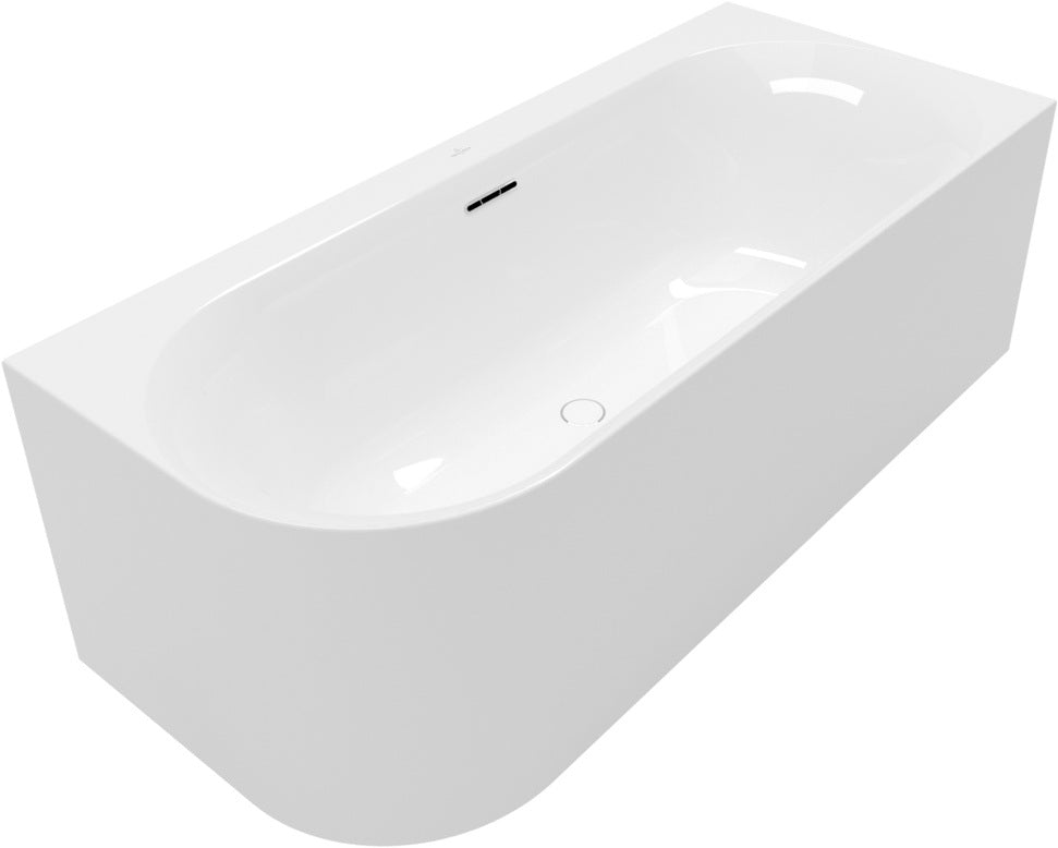 Villeroy & Boch Loop & Friends Airpool Entry Whirlpool 1800x800 mm Weiß Alpin, rechts