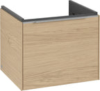 Eiche / aluminium glänzend / Nordic