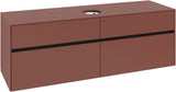 Villeroy & Boch Waschtischunterschrank Collaro C049 B0 1600 mm White Oak mit LED-Beleuchtung