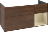 Villeroy & Boch Finion Waschbeckenunterschrank Glossy White Lacquer 1196 mm mit LED-Beleuchtung
