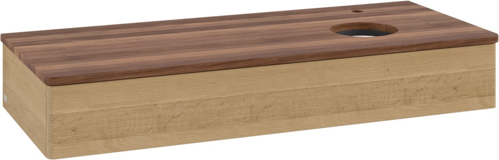 Villeroy & Boch Waschtischunterschrank Antao K12051 1200 mm Warm Walnut mit Auszug