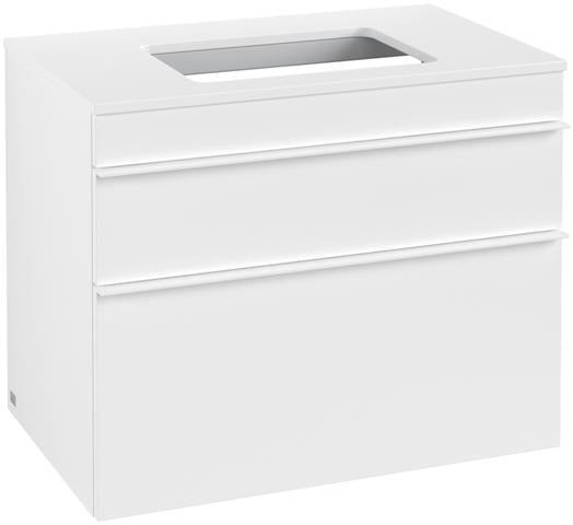 Villeroy & Boch Venticello Waschtischunterschrank 757 mm Glossy White mit 2 Auszügen