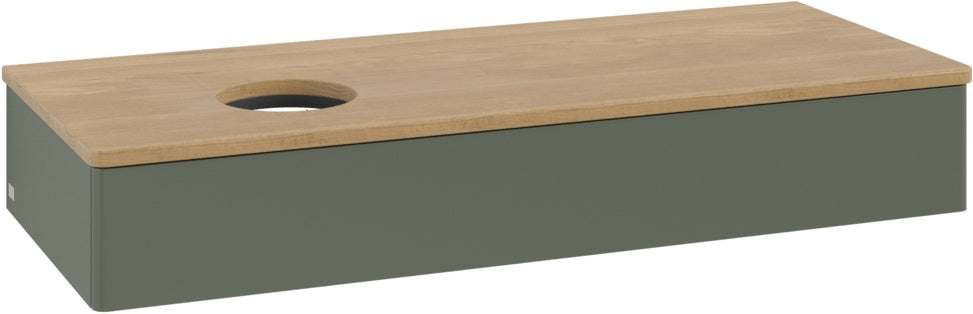 Villeroy & Boch Waschbeckenunterschrank Antao 1200 mm Anthrazit Matt mit Auszug