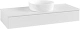 Villeroy & Boch Waschtischunterschrank Antao 1200 mm Glossy White Lacquer mit LED-Beleuchtung