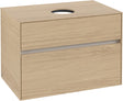 Villeroy & Boch Waschtischunterschrank Collaro C037 Nordic Oak 800 mm mit SoftClosing