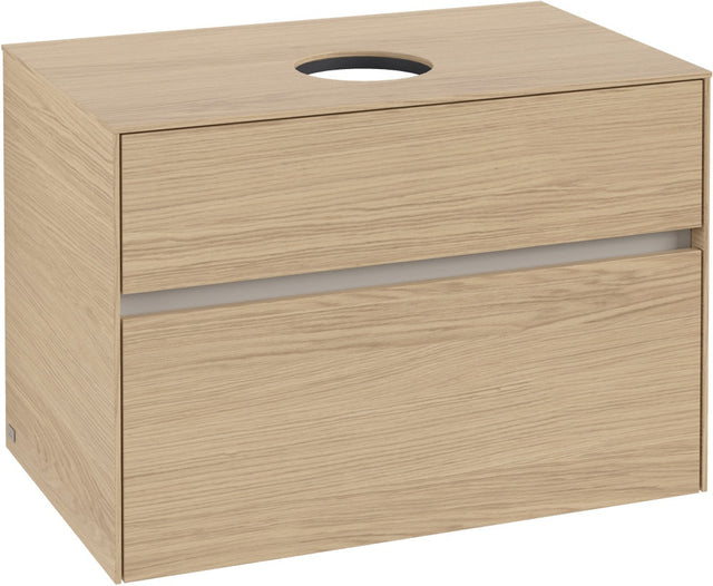 Villeroy & Boch Waschtischunterschrank Collaro C037 Nordic Oak 800 mm mit SoftClosing