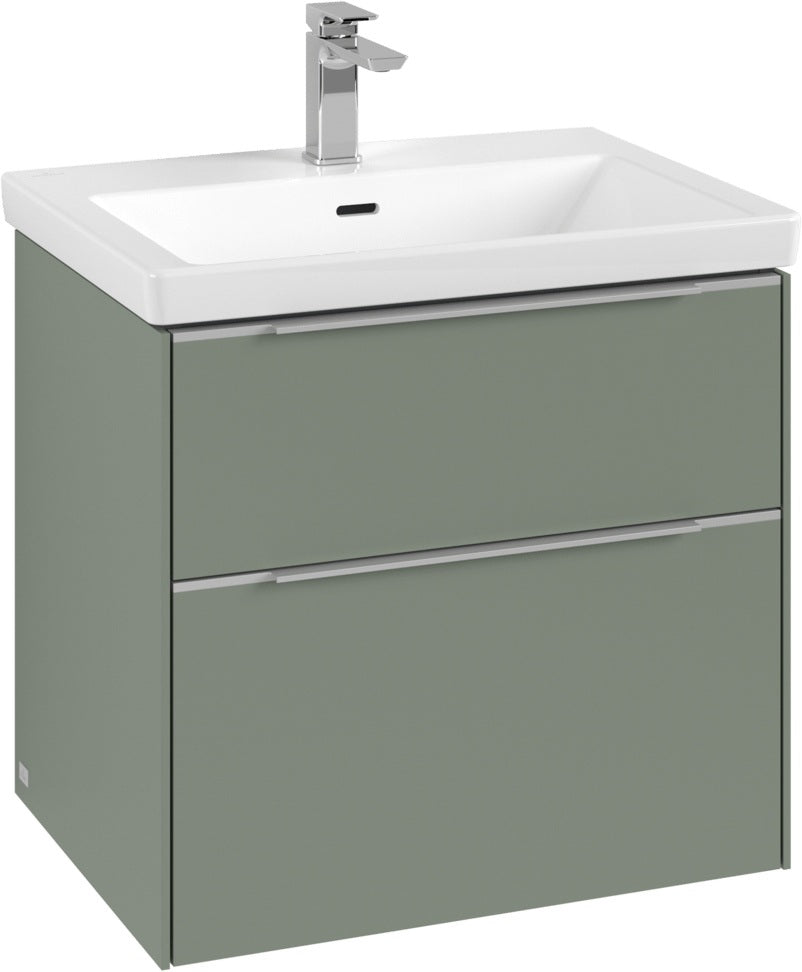 Villeroy & Boch Waschtischunterschrank Subway 3.0 C 576L0 Brilliant White mit LED-Beleuchtung