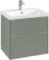 Villeroy & Boch Waschtischunterschrank Subway 3.0 C 576L0 Brilliant White mit LED-Beleuchtung