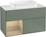 Villeroy & Boch Waschtischunterschrank Finion G241GF Glossy White Lacquer 1000 mm mit Beleuchtung