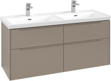 Villeroy & Boch Waschtischunterschrank Subway 3.0 C 568L0 1272 mm Brilliant White mit LED
