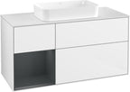weiß / Mitteldichte Faserplatte (MDF) / G701H G 1200x603x501mm Glossy White