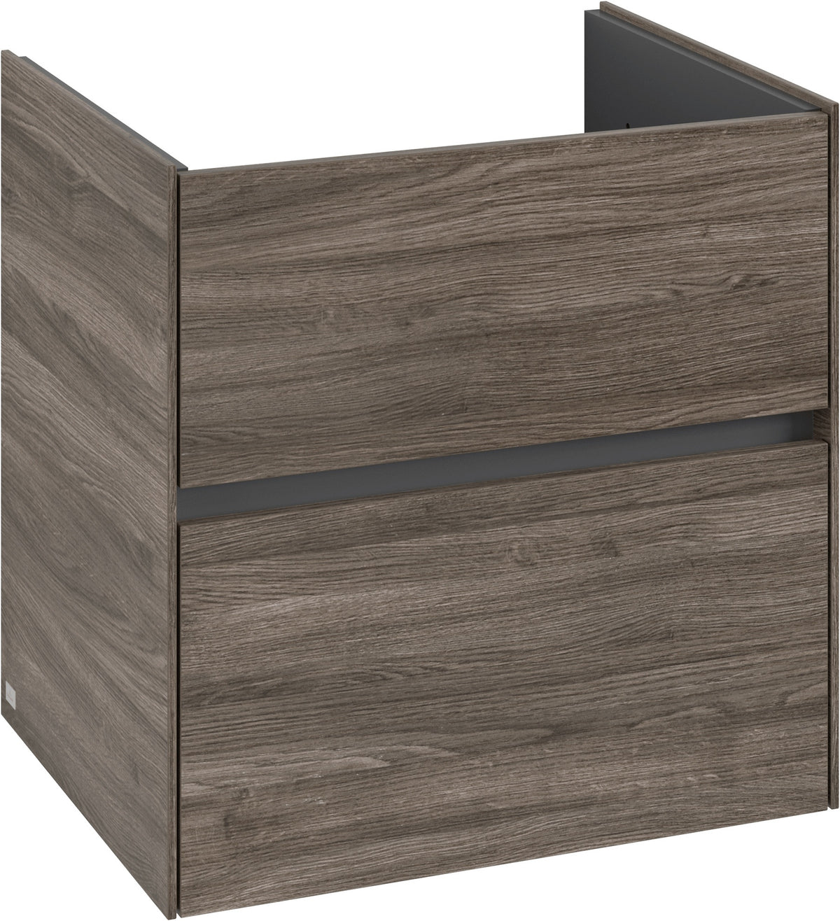 Villeroy & Boch Collaro Waschtischunterschrank 611 mm White Matt – 2 Auszüge, Push-Open