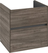 Villeroy & Boch Collaro Waschtischunterschrank 611 mm White Matt – 2 Auszüge, Push-Open