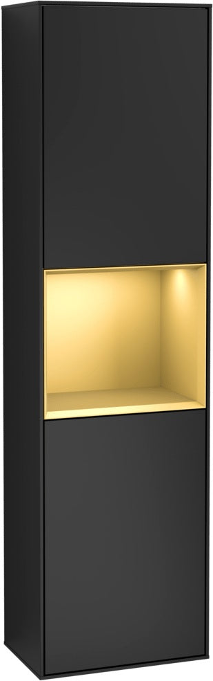 Villeroy & Boch Hochschrank Finion G460GF – Hochglanz Weiß, LED-Beleuchtung, SoftClose