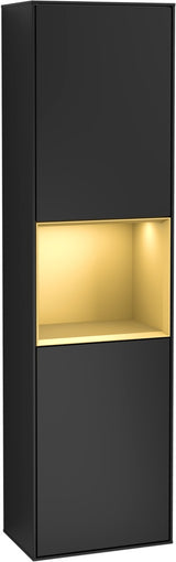Villeroy & Boch Hochschrank Finion G460GF – Hochglanz Weiß, LED-Beleuchtung, SoftClose
