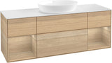 Villeroy & Boch Finion Waschtischunterschrank GD01GF 1600 mm Glossy White Lacquer mit Beleuchtung